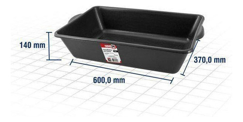 Caixa Plastica Retangular Para Massa 20 Litros 954