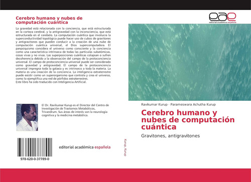 Libro: Cerebro Humano Y Nubes De Computación Cuántica: Gravi