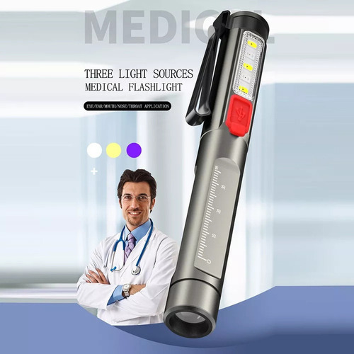 Inspección Recargable De Luz De Pluma Médica De Emergencia