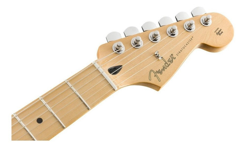 Guitarra eléctrica Fender Player Stratocaster HSS de aliso black brillante con diapasón de arce