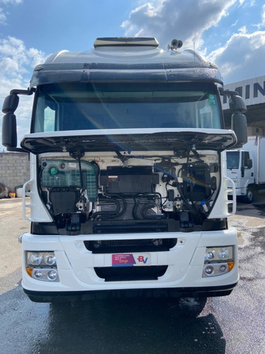 Imagem 4 de 14 de Iveco 460 6x4 11/12 Teto Alto Completo Automático Revisado