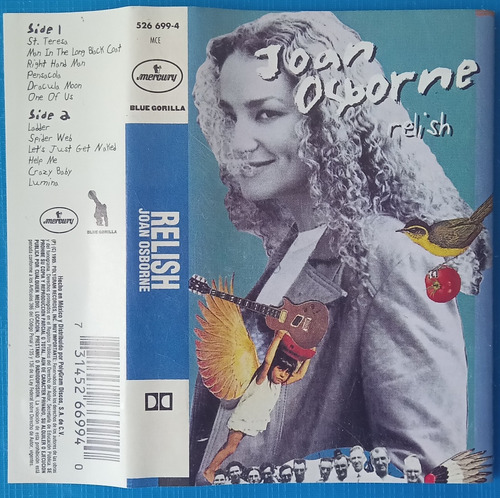 Joan Osborne - Relish [álbum, Cassette] (Usado)