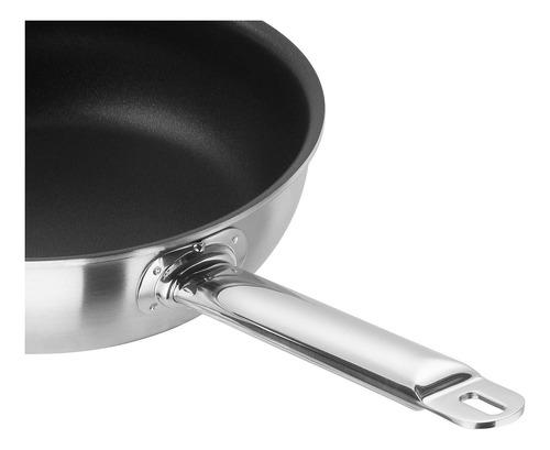 Sartén Antiadherente 3 Capas 24 Cm Zwilling Acero Inoxidable Plateado