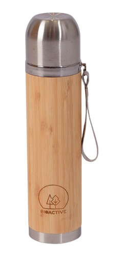 Termo Bamboo Con Tapon Cebador 500ml Bioactive