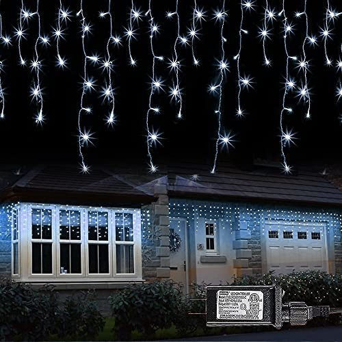 Dazzle Bright 360 Led Navidad Icicle Lights, B099jv1gxy1