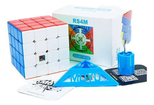 Moyu Rs4m Cubo Mágico 4x4x4 Magnético Profesional Juguetes