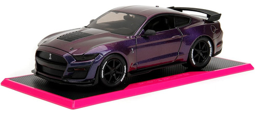 Pink Slips 1:24 W3 2020 Ford Mustang Shelby Gt Fundido A Pre