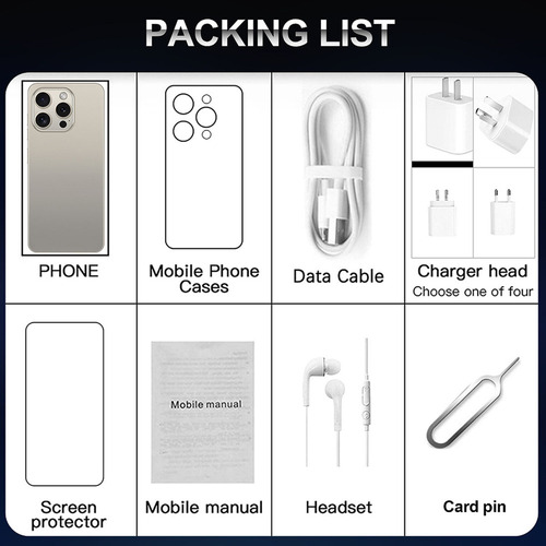 P Smartphone Android Con Función Isla I15pro Max 16+1tb