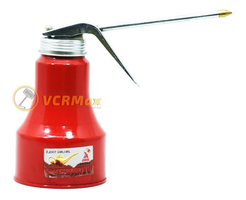 Imagen 2 de 10 de Aceitera Metal 350cc Pico Recto