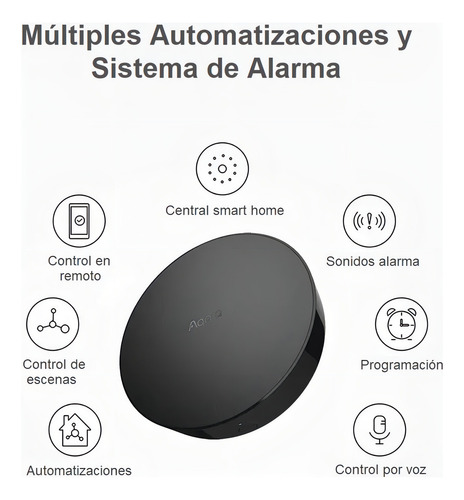 Aqara Hub M2 Alarma Control Ir Homekit, Alexa & Google Home