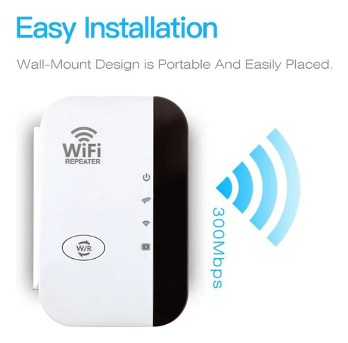 Repetidor, Amplificador De Señal Wifi 300mbps Router