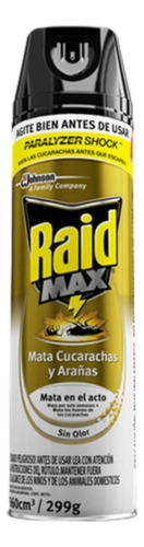 Cucarachicida Aerosol Max Raid Sin Olor (cod. 2758)