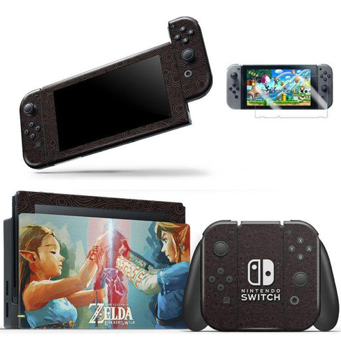 Skin Adesivo Protetor Nintendo Switch + Película The Legend