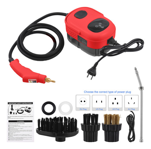 Limpiador De Barras Portátil Steam Cleaner De 2500 W, Portát