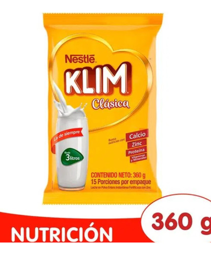 Leche Klim Clasica - g a $55