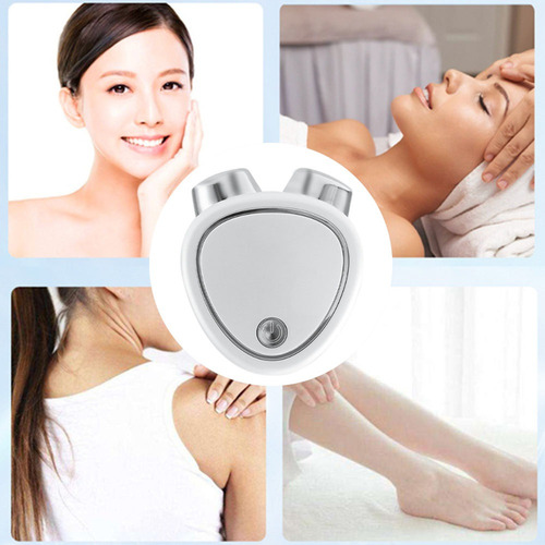 Estiramiento Facial Con Microcorriente Antiarrugas Skindion Tipo De Piel White