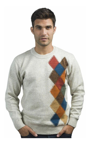 Sweater Bossa Intarsia Rombos Bugato (7970)