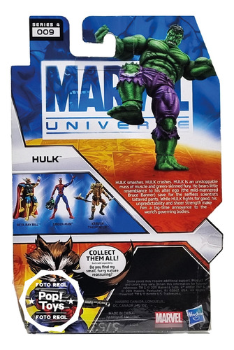 Hasbro - Marvel Universe - 3.75 - Hulk - Serie 4 No. 09