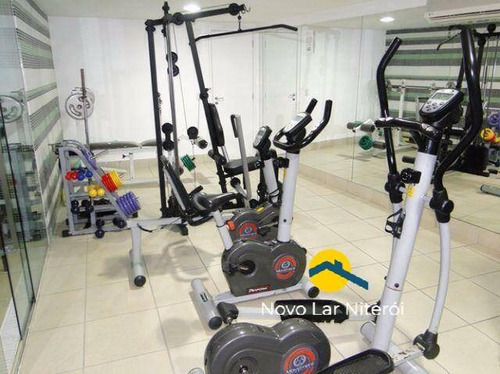 Imagem 11 de 15 de Excelente Apartamento Todo Montado Com Lazer Próximo A Praia De Charitas - 107