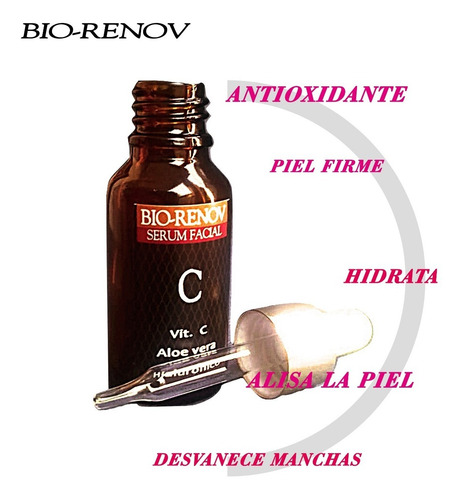 Imagen 3 de 7 de Serum Suero Facial Vitamina C Concentrado Alisa Antiox Con Aloe Vera