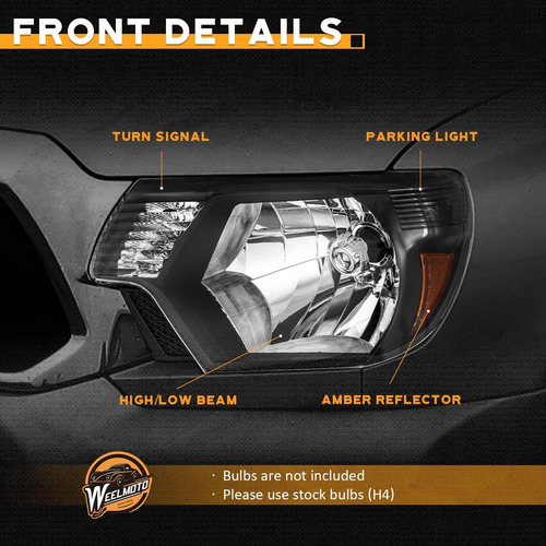 Conjunto De Faros De Weelmoto Compatible Con Conjuntos De Fa
