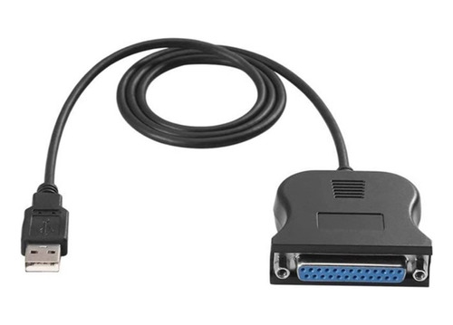 Cable Para Impresora Usb A Paralelo Db25 80cm Trautech