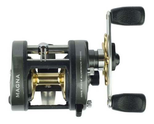 Imagen 2 de 5 de Reel rotativo Marine Sports Magna Magna 600 derecho color negro