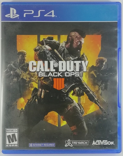 Ps4 Call Of Duty Black Ops 4 $499 Usado Fisico Original 