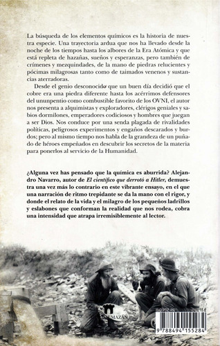 EL SECRETO DE PROMETEO: Y otras historias sobre la Tabla Periódica de los Elementos, de Navarro Yáñez, Alejandro. Serie Divulgación científica Editorial Guadalmazan, tapa blanda en español, 2022