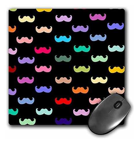 Llc 8 X 8 X 0.25 Inches Mouse Pad, Colorful Rainbow Mus...