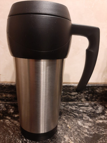 Vaso Termico Con Tapa Excelente Calidad! Acero Lisa (Usado)