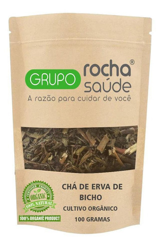 Chá De Erva De Bicho Orgânica 100 Gramas