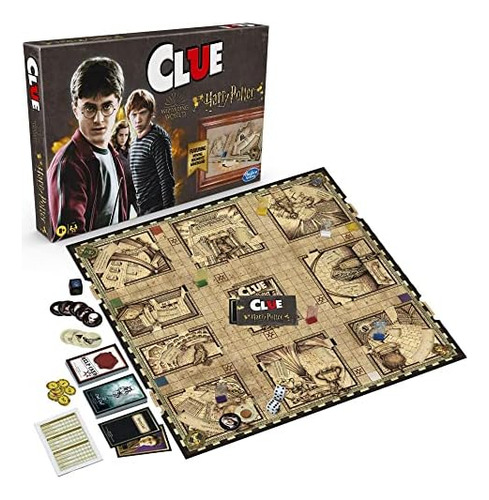 Hasbro Gaming Clue: Wizarding World Harry Potter Edition Mys