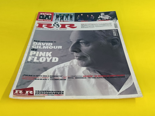 Revista R & R Entrevista A David Gilmour De Piink Floyd #35