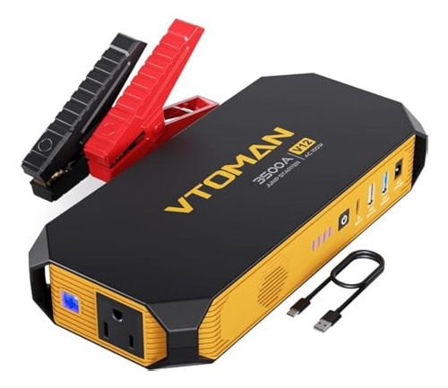 Vtoman V12 Jump Starter, Caja De Arranque De Coche