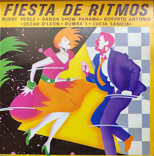 Disco Lp - Variado / Fiesta De Ritmos. Compilación