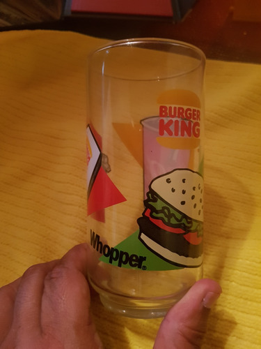 Vaso De Colección Burger King Cocacola