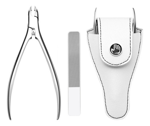 Removedor De Cutículas, Uñas, Uñas, Estuche, Cortador Inoxid