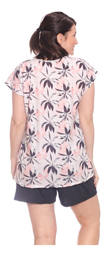 Pijama Verano Talle Grande Y Amplio Mujer 604