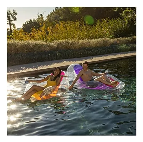 Swimways Dry Float Lounger Pool Float, Silla Reclinable Para