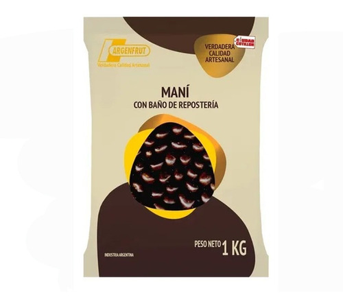 Mani Con Chocolate 1kg - Oferta - Muy Barata La Golosineria