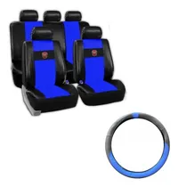 Comprar Funda Cubre Asiento Azul Cuerina Para Duna Y Cubre Vol