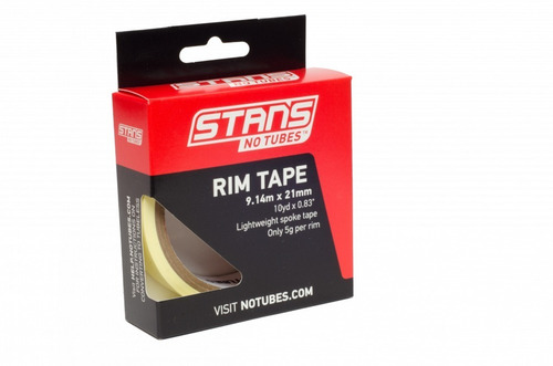 Cinta Para Conversión Tubeless 21mm X 9.14mts Stans No Tubes