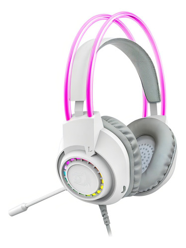 Auriculares para juegos Redragon Scream RGB blancos H231w-RGB