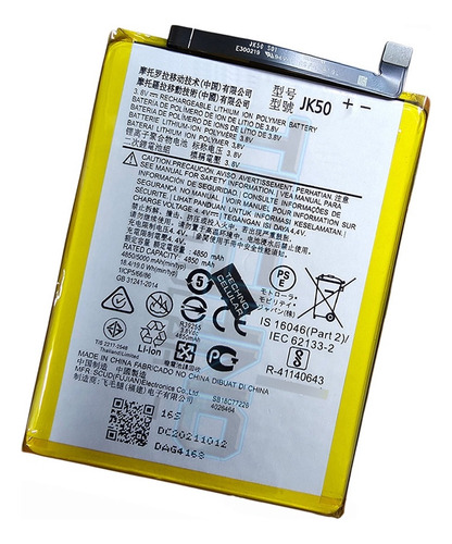 Bat. Para Motorola E40 Xt2159 Jk50 100% Original