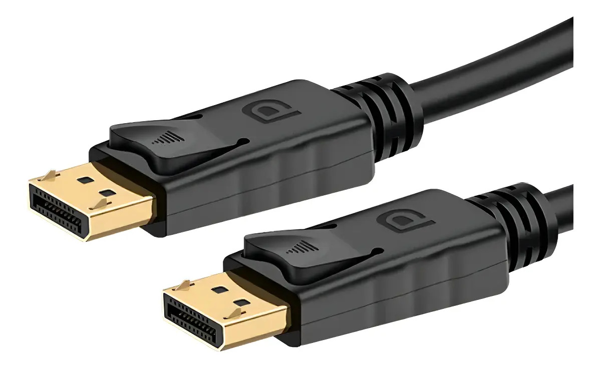 Cabo DisplayPort Infoclub 1.8m Macho para Monitores e TVs Preta