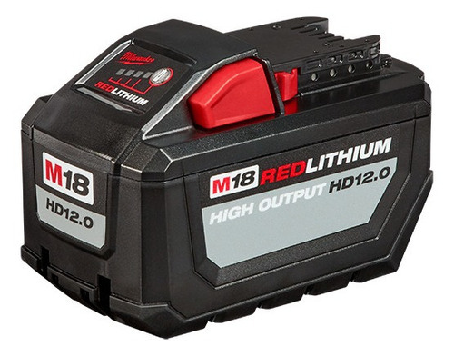 Batería 18v Hd12 Ah M18 Red Lithium High Output Milwaukee 