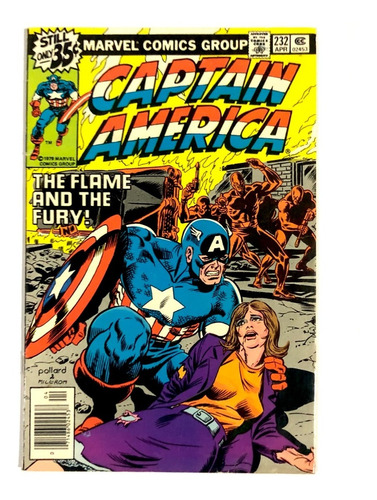 Captain America #232 - Marvel Comics 1979 Inglés