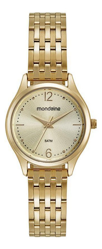 Relógio Mondaine Feminino Dourado 32529lpmvde1 Analógico