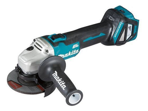 Esmeril Angular Makita Dga461z 4 1/2 18v Color Turquesa